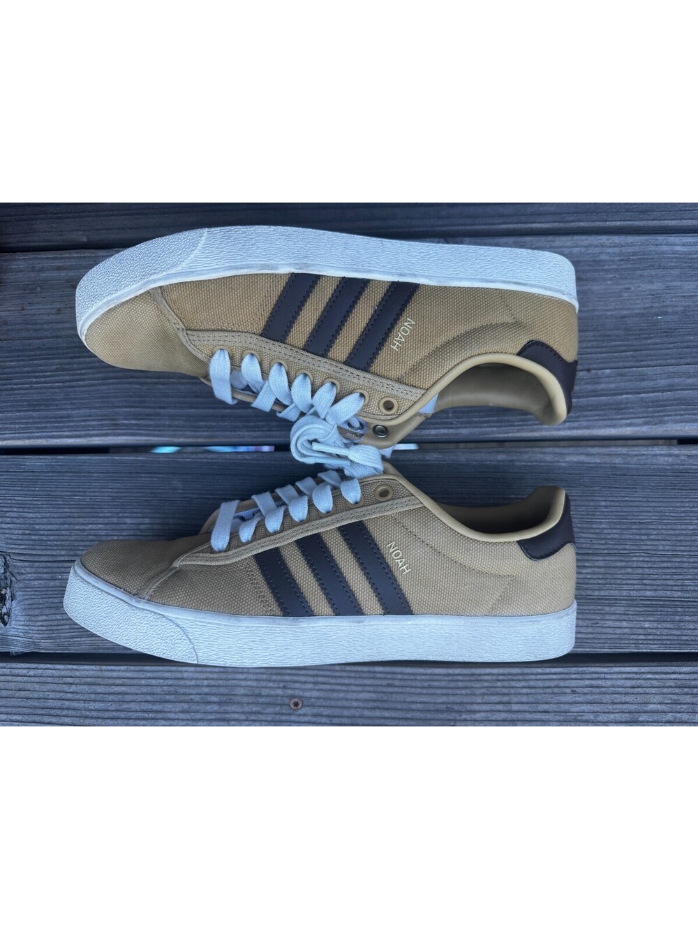 Adidas Adria x Noah Beige/White/Metallic Men's 9.5